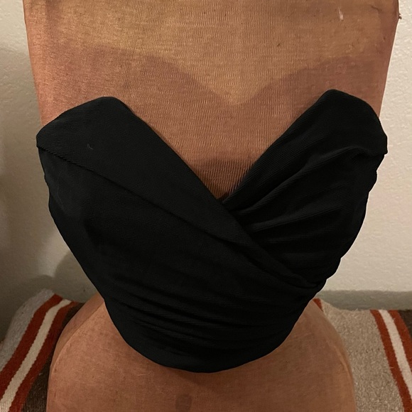 Arlotta Other - Vintage Arlotta Black Bustier in a Medium or Sz 44-Italy